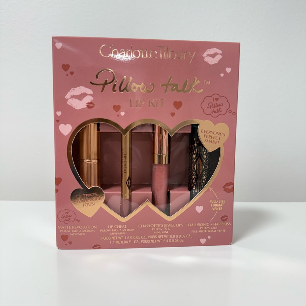 Charlotte Tilbury Pillow Talk Lip Kit // NEW in box